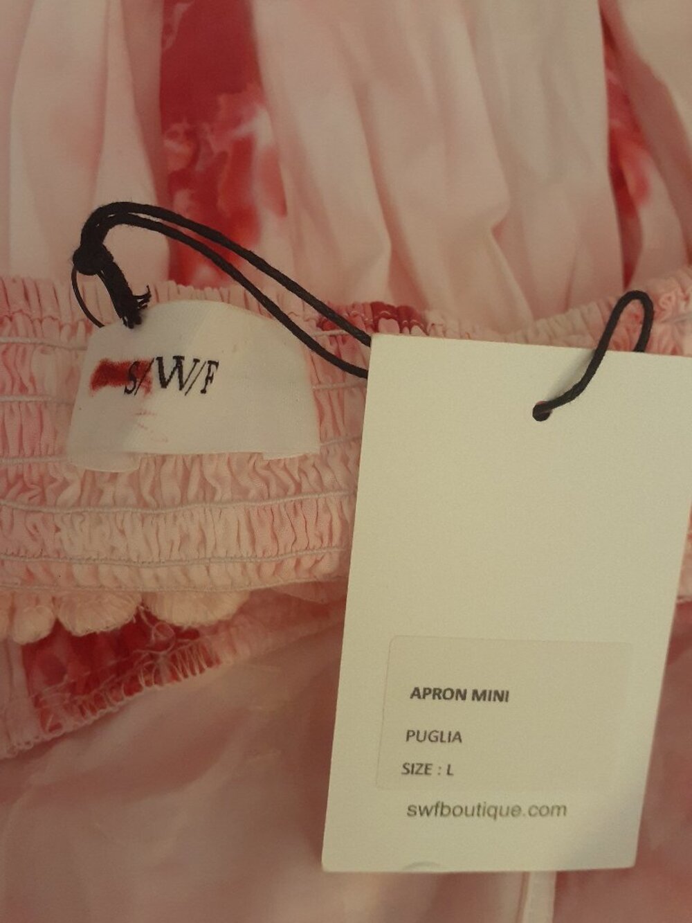 S/W/F Apron Mini Dress - Picture 5 of 13